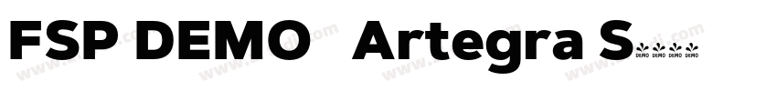 FSP DEMO   Artegra S字体转换